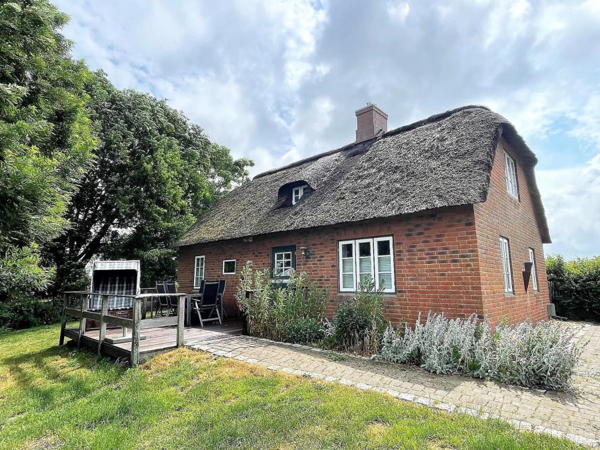 Das Puppenhaus, Reetdach, Sauna, Kamin, Eingezaeunt, Badewanne, Haustiere Willkommen Emmelsbull-Horsbull Exterior photo